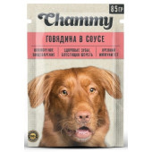 Chammy Корм для собак: с говядиной в соусе